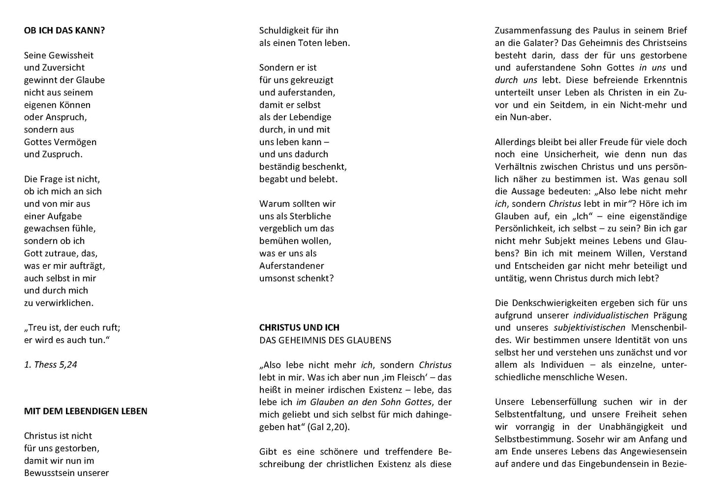 Das vergessene Geheimnis