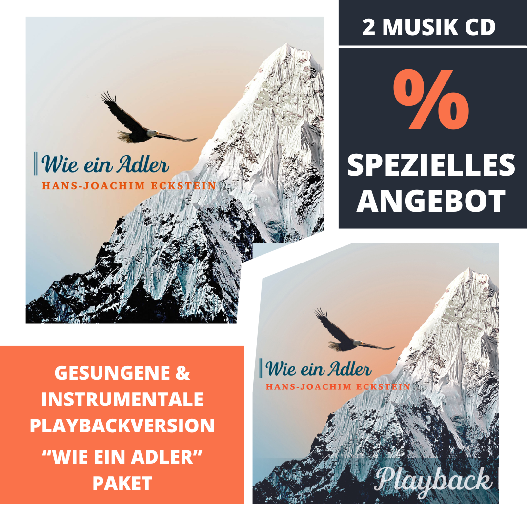 Wie ein Adler (gesungen und instrumental) 2CD-Set