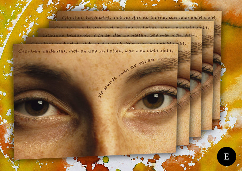 Faltkarten Segen (5er-Set) mit Umschlag