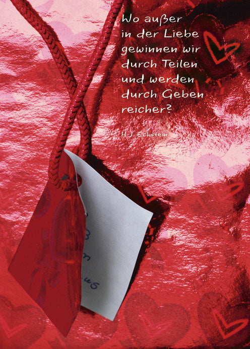 In der Liebe gewinnen wir (5 Faltkarten/Set)