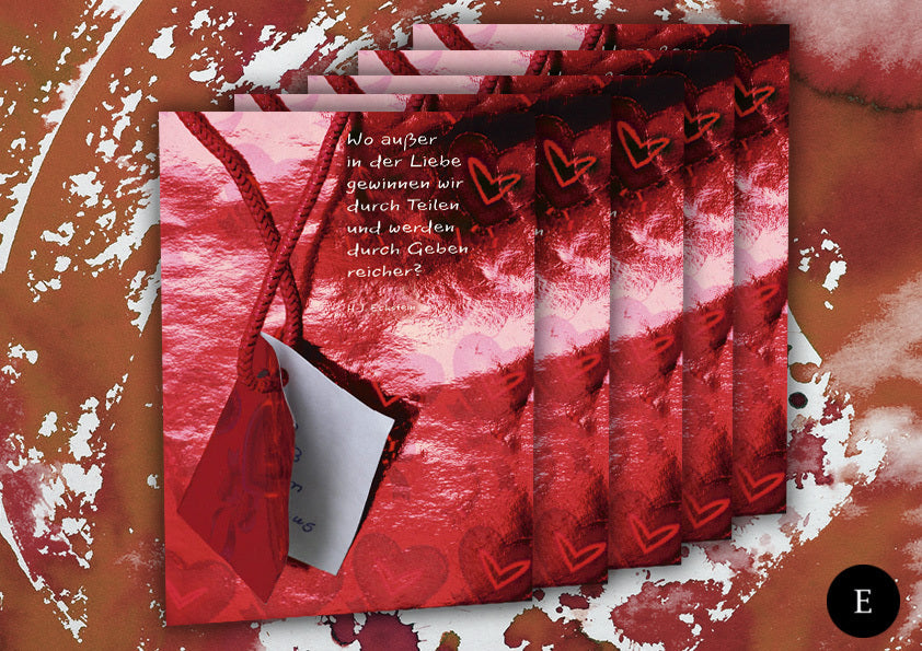 In der Liebe gewinnen wir (5 Postkarten-Set)