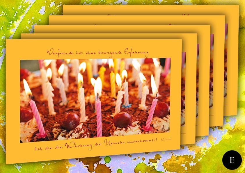 Vorfreude (5 Postkarten-Set)