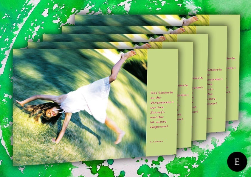 Zukunft - Gegenwart (5 Postkarten-Set)