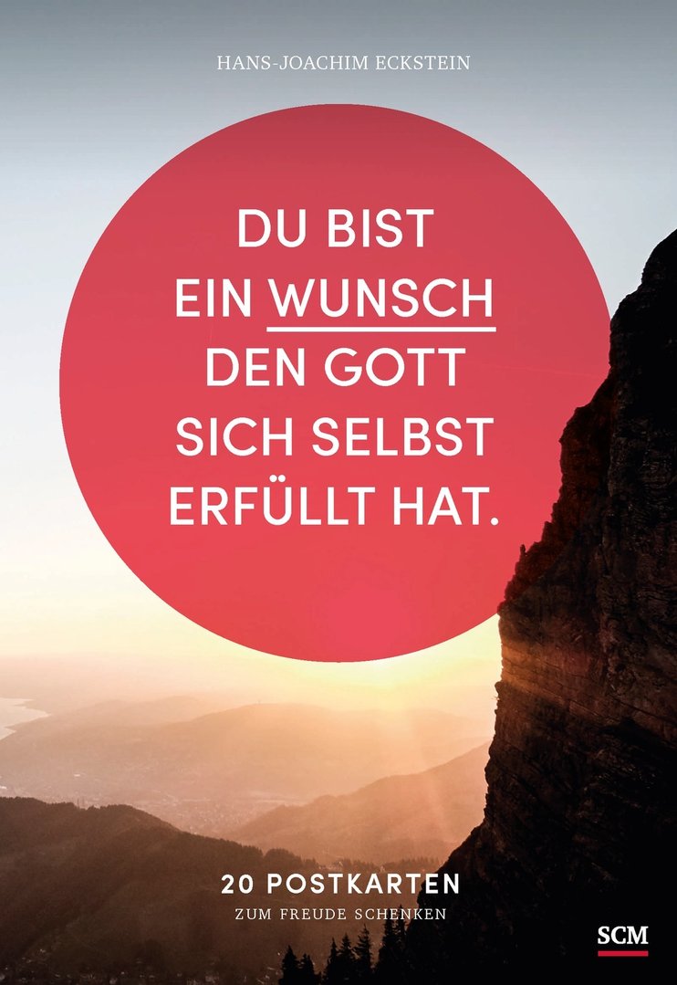 Postkarten Buch "Du bist ein Wunsch" (20 Karten)