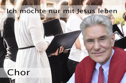 Ich möchte nur mit Jesus leben (Chor-Noten) Hans-Joachim Eckstein