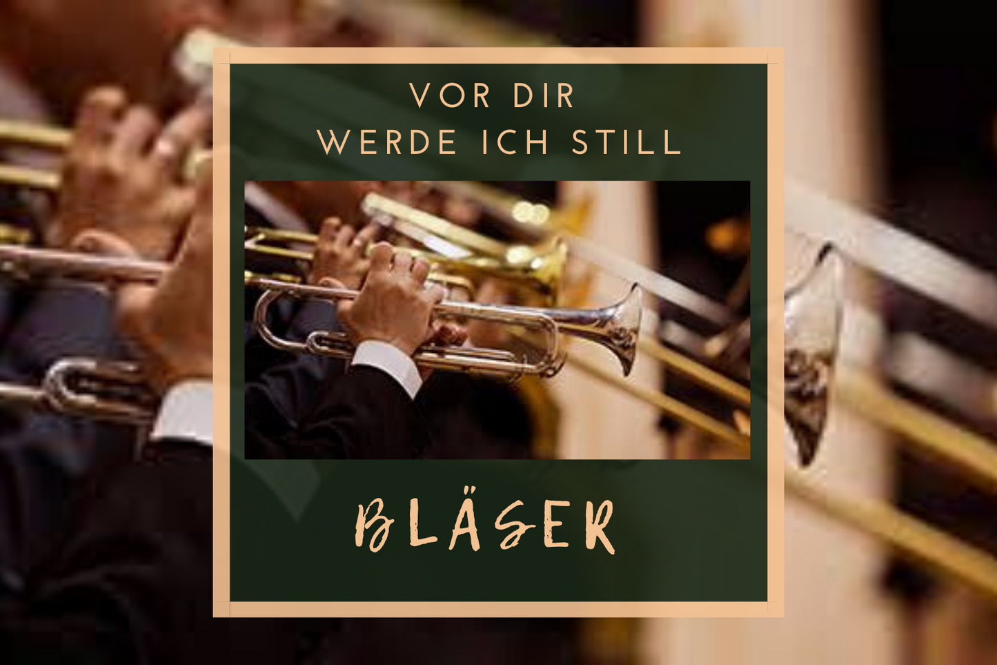 Vor dir werde ich still (Bläser) ES-Dur Hans-Joachim Eckstein