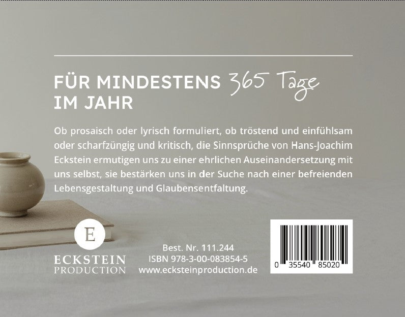 Du bist für mich unentbehrlich (für mindestens 365 Tage im Jahr) | ecksteinproduction.de