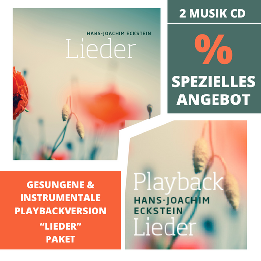 Lieder (gesungen + instrumental) 2CD-Set