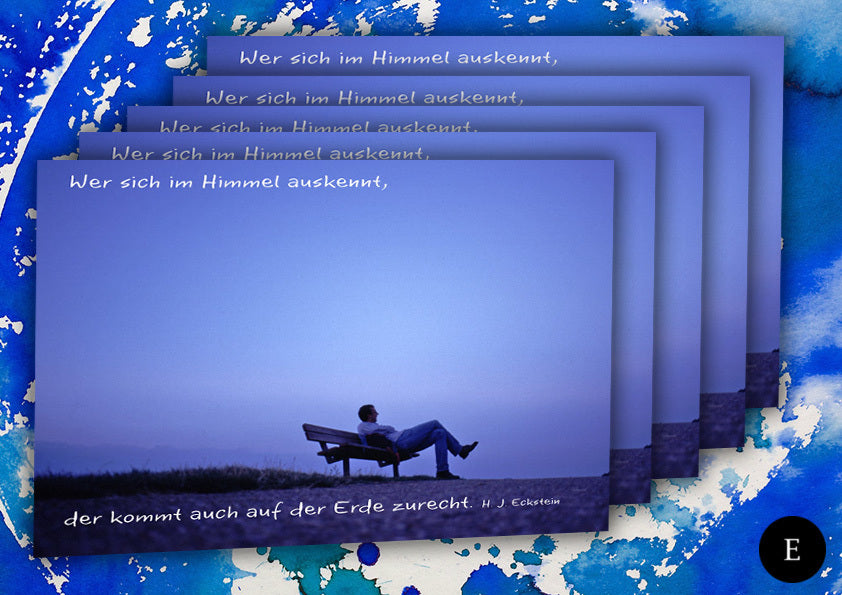 Himmel und Erde (5 Postkarten-Set)