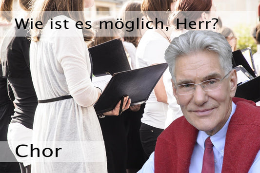 How is it possible, Mr. (choir sheet music) Hans-Joachim Eckstein